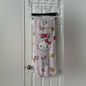 Easter Hello Kitty throw blanket